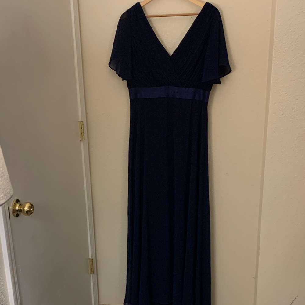 Ever Pretty Navy Blue Maxi Dress